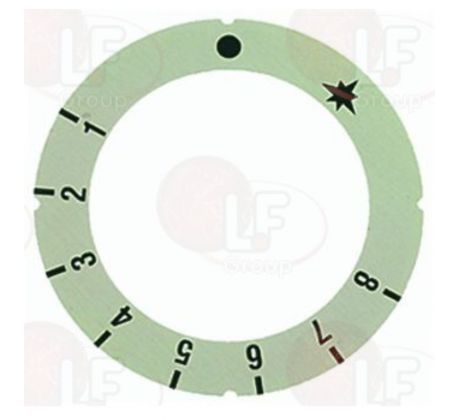 Samolepiaci disk 63 mm s iskrou 1-8 EGA