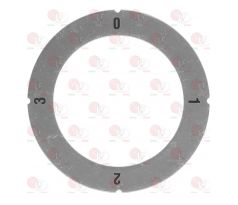 Samolepiaci disk 63 mm 0-1-2-3