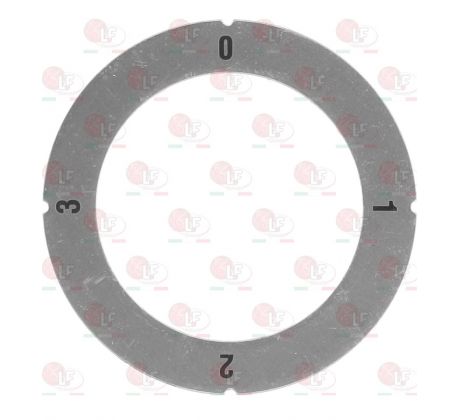Samolepiaci disk 63 mm 0-1-2-3