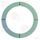Samolepiaci disk 0-1-2-3 68 mm