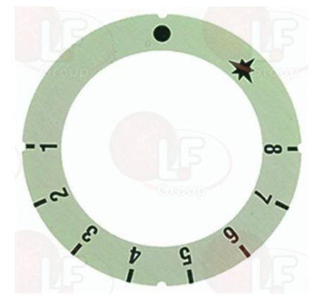 Samolepiaci disk 63 mm s iskrou 1-8