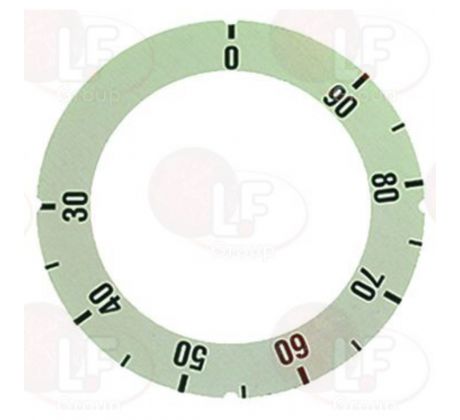 Samolepiaci disk 63 mm 30-90C