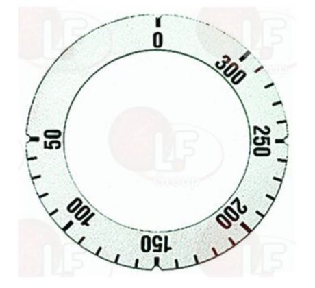 Samolepiaci disk 63 mm 50-300C biely