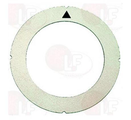 Samolepiaci disk 63 mm so šípkou