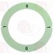 Samolepiaci disk 63 mm 0-1-0-1