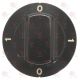 Gombík BLACK 60 mm 0-1-0-1 6x4,6 mm