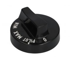 Gombík 60 mm Pilot-Max-Min čierny