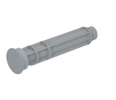 Štupeľ do umývačky 40x210 mm šedý