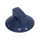 Gombík BLUE 60 mm s plameňom a iskrou 8x6,5 mm
