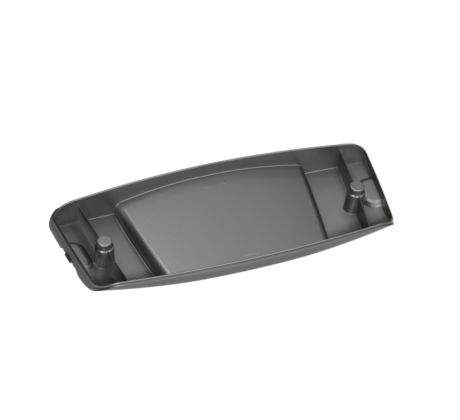 Odkvapová miska Silver 256x105x33 mm