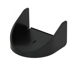 Odpadová miska čierna 97x87x53 mm