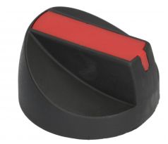 Gombík 68 mm čierny 10x9 mm