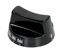 Gombík 63 mm 110-190C čierny 6x4,6 mm