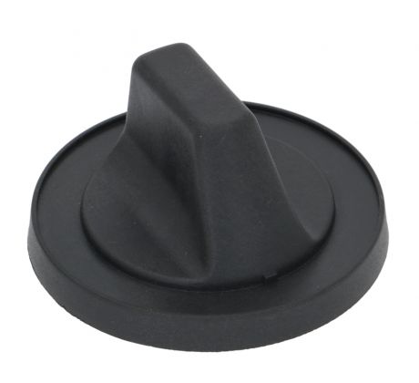 Gombík 72 mm čierny 6x4,6 mm