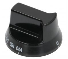 Gombík 52 mm 110-190C čierny 6x4,6 mm