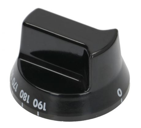 Gombík 52 mm 110-190C čierny 6x4,6 mm