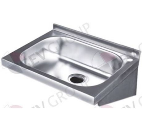 Nerezové umývadlo na ruky 340x250x100 mm